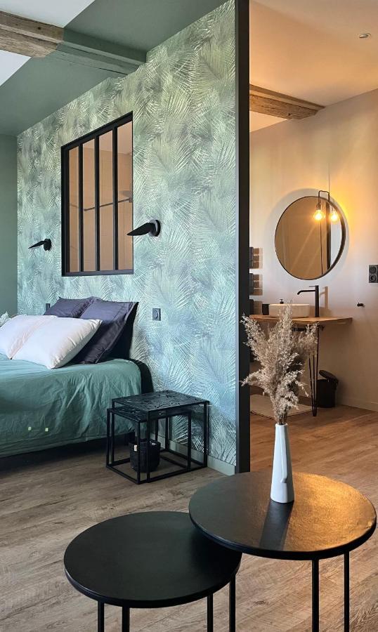 La Douce Halte - Gites Avec Spa Ou Sauna Saint-Ouen-Des-Toits Eksteriør billede